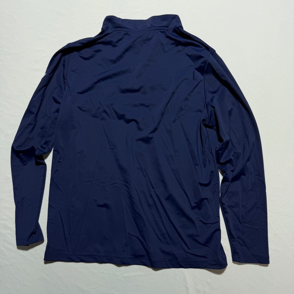 Castore Quarter Zip Pullover Men's L Navy Blue Performance Training Top - Picture 9 of 9